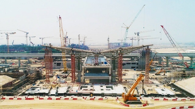 Fire Protection for the Construction Heavy Lifters at Dubai Expo 2020