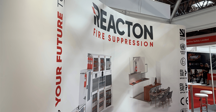 Reacton are attending the Fire Safety Event And FIREX This Year