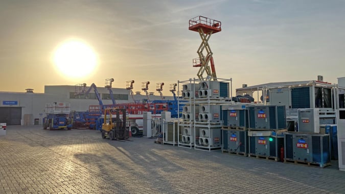 Reacton Completes Major Middle East Install for Byrne Equipment Rental LLC
