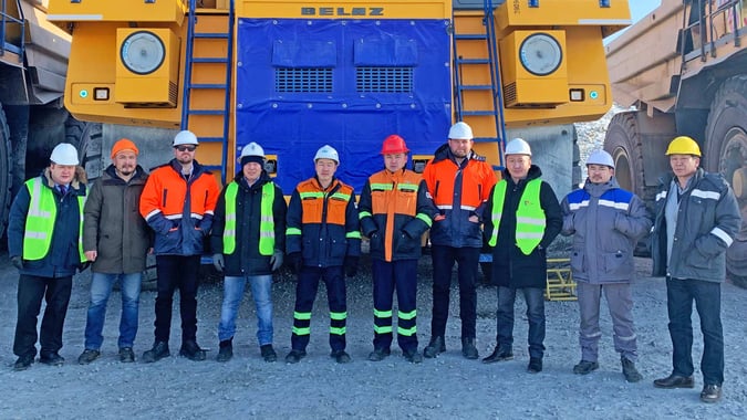 Reacton Fire Suppression Install Systems At Mongolian Coal Mine