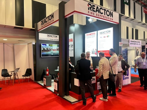 Reacton Exhibits at Busworld, Istanbul 2024